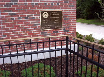 Ornamental steel railing fabricated by DYCO Industries